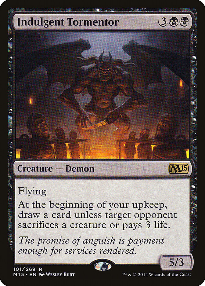 Algoz Indulgente / Indulgent Tormentor - Magic: The Gathering - MoxLand