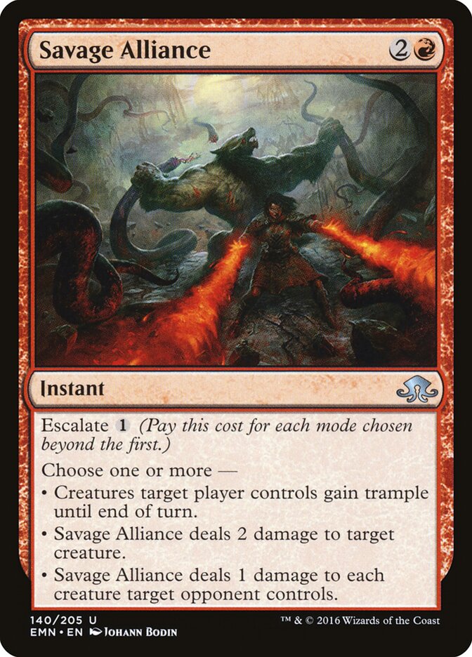 Aliança Selvagem / Savage Alliance - Magic: The Gathering - MoxLand