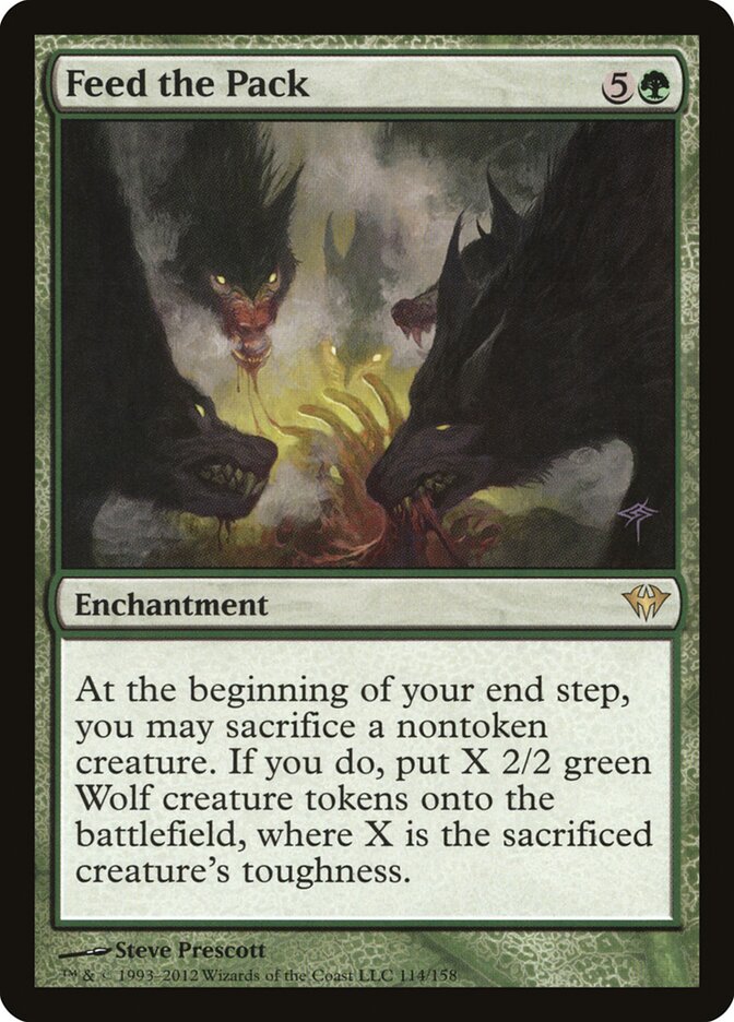 Alimentar a Alcateia / Feed the Pack - Magic: The Gathering - MoxLand