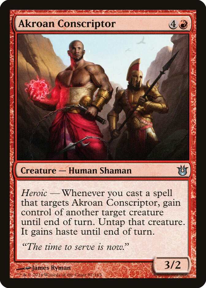 Alistador Acrosano / Akroan Conscriptor - Magic: The Gathering - MoxLand