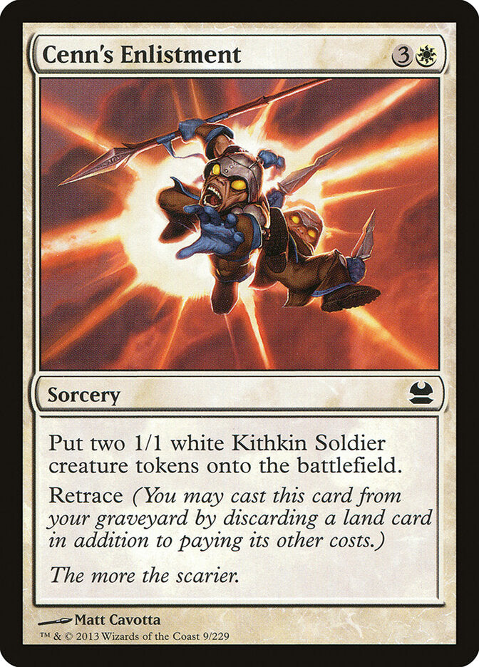 Alistamento do Cenn / Cenn’s Enlistment - Magic: The Gathering - MoxLand
