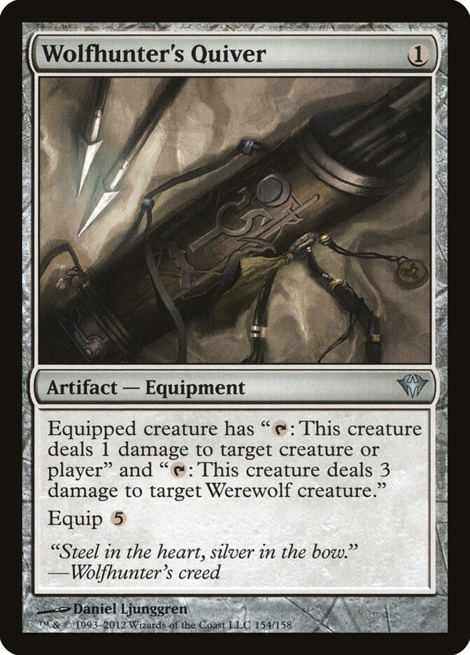 Aljava do Caçador de Lobos / Wolfhunter's Quiver - Magic: The Gathering - MoxLand