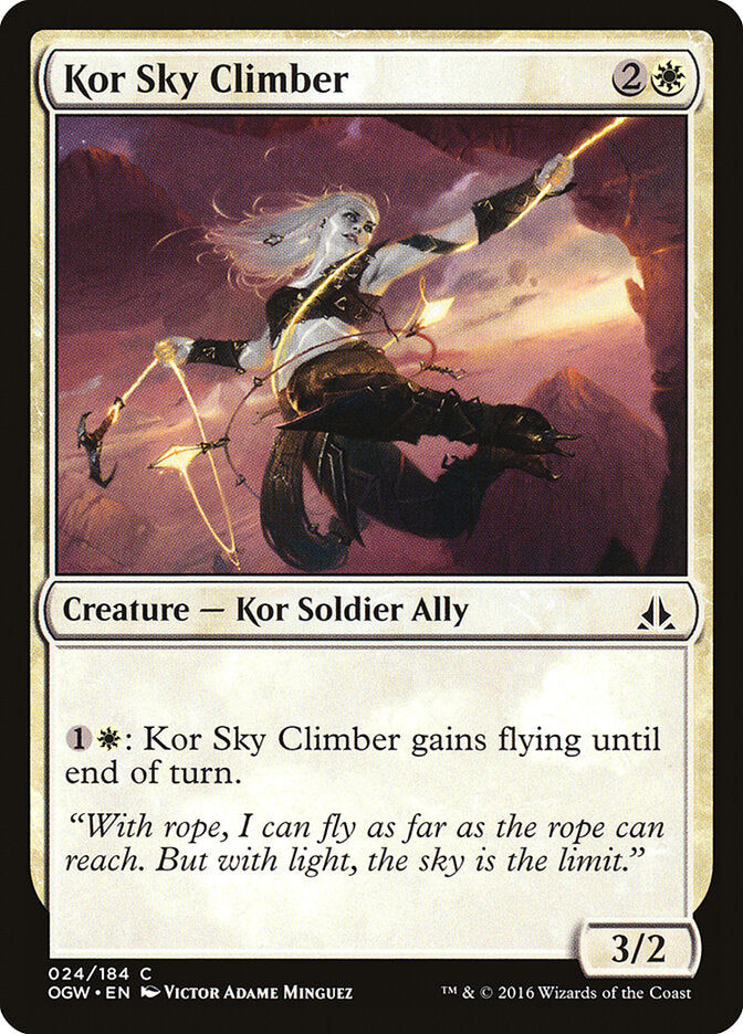 Alpinista Celeste Kor / Kor Sky Climber - Magic: The Gathering - MoxLand