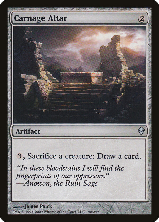 Altar da Carnificina / Carnage Alt
