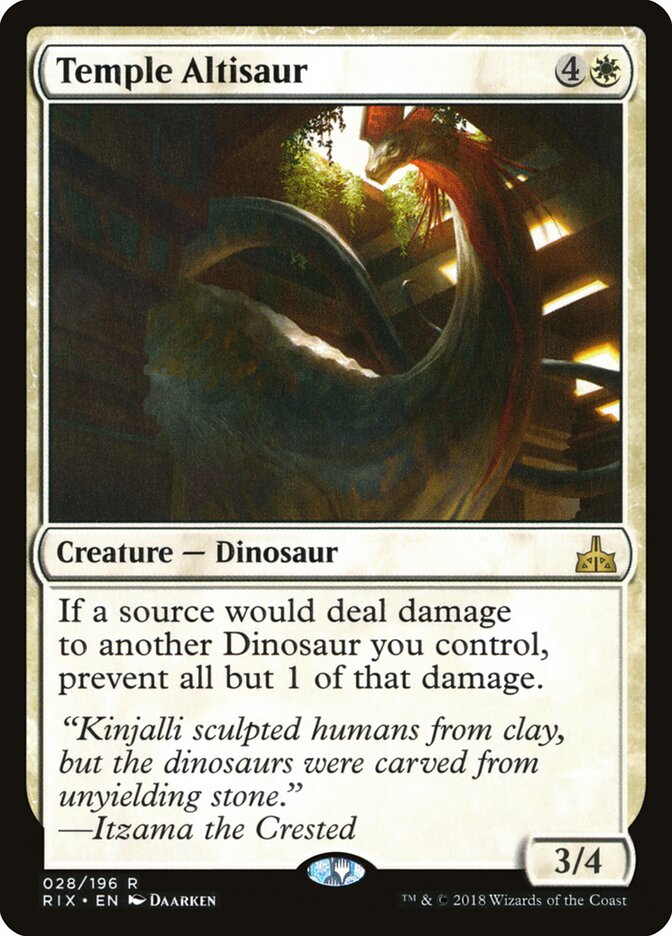 Altissauro do Templo / Temple Altisaur - Magic: The Gathering - MoxLand