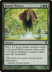 Ameaça Bestial / Bestial Menace - Magic: The Gathering - MoxLand