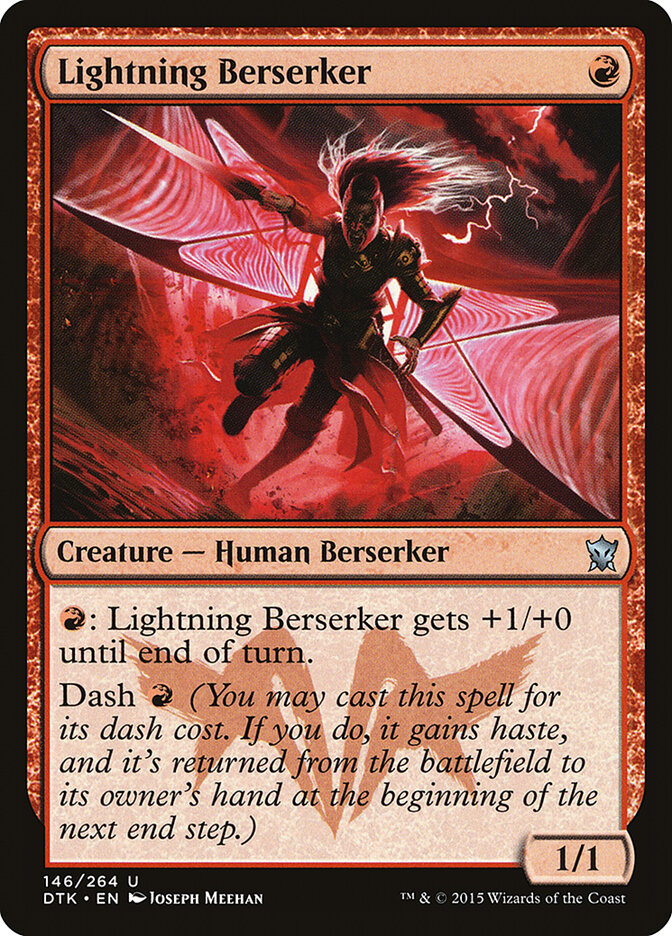 Amoque Relampejante / Lightning Berserker - Magic: The Gathering - MoxLand