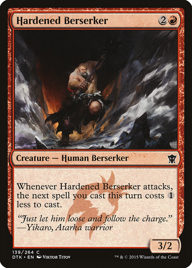 Amoque Robustecido / Hardened Berserker - Magic: The Gathering - MoxLand