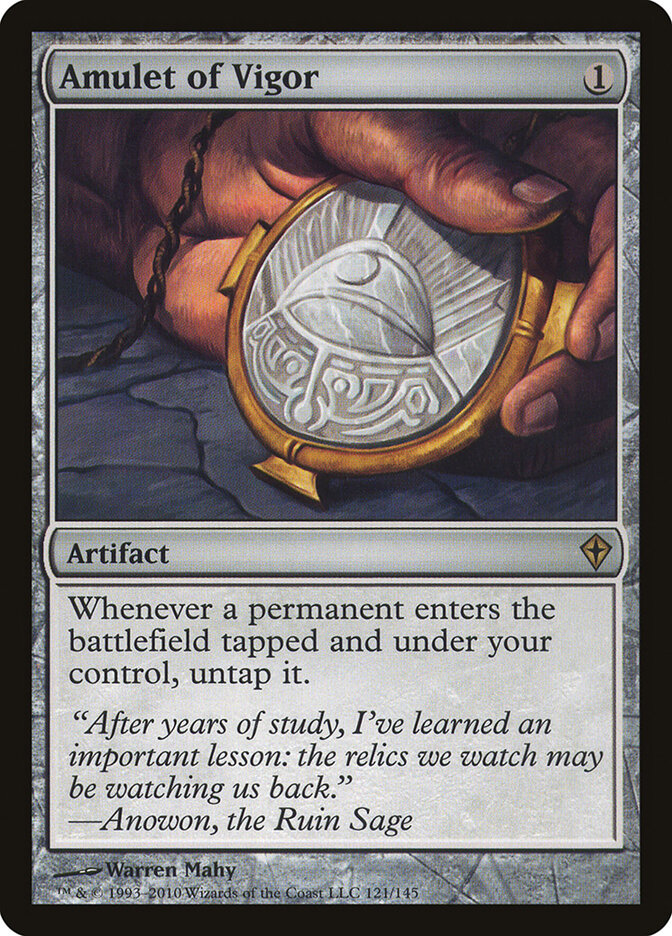 Amuleto de Vigor / Amulet of Vigor - Magic: The Gathering - MoxLand