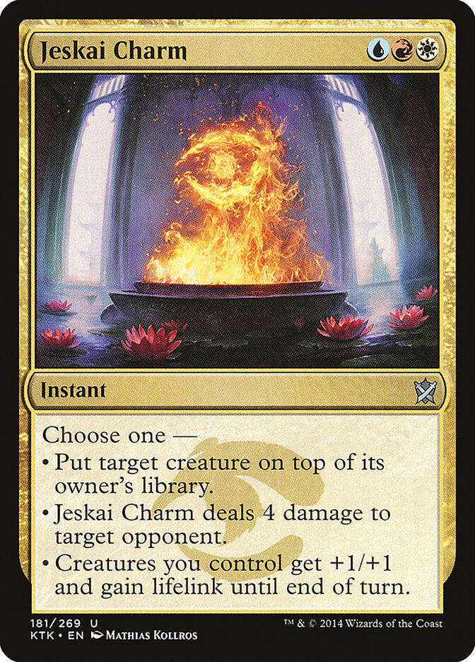 Amuleto Jeskai / Jeskai Charm - Magic: The Gathering - MoxLand