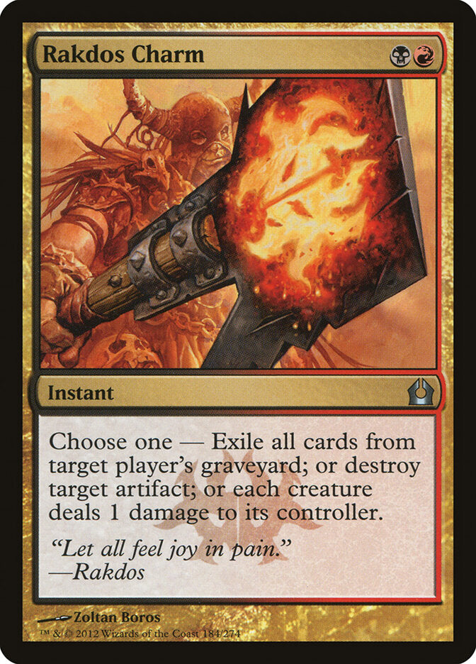 Amuleto Rakdos / Rakdos Charm - Magic: The Gathering - MoxLand