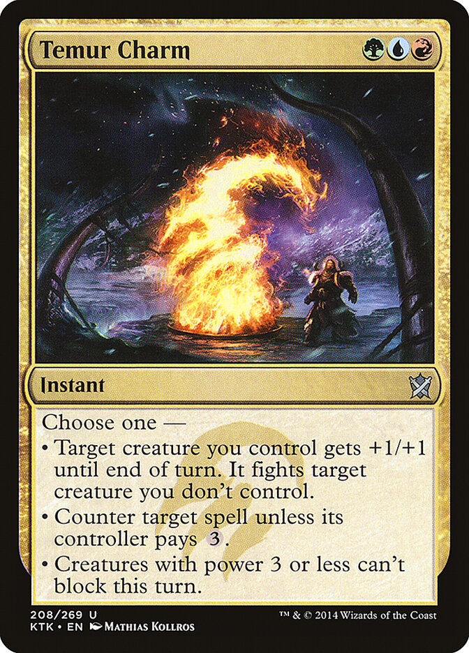 Amuleto Temur / Temur Charm - Magic: The Gathering - MoxLand
