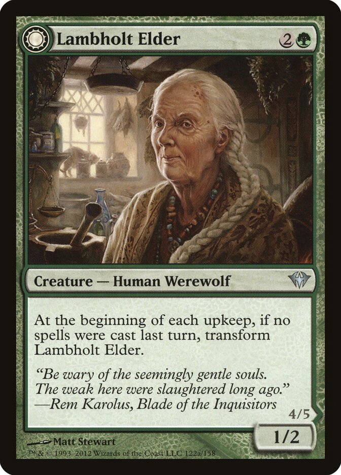 Ancião de Lambholt / Lambholt Elder - Magic: The Gathering - MoxLand