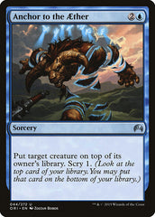 Ancorar ao Éter / Anchor to the Æther - Magic: The Gathering - MoxLand