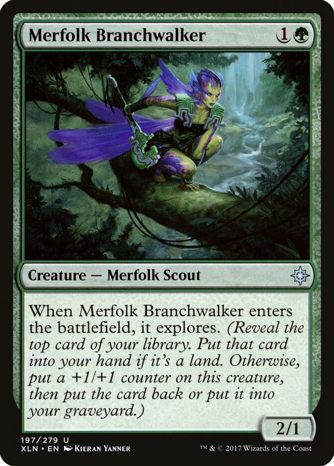 Andarilha das Copas Tritã / Merfolk Branchwalker - Magic: The Gathering - MoxLand