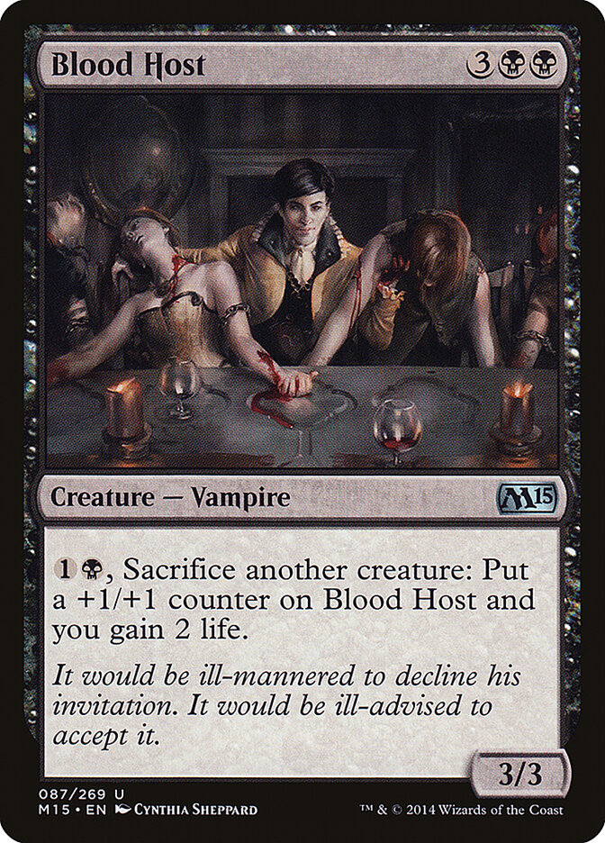 Anfitrião Sanguinário / Blood Host - Magic: The Gathering - MoxLand