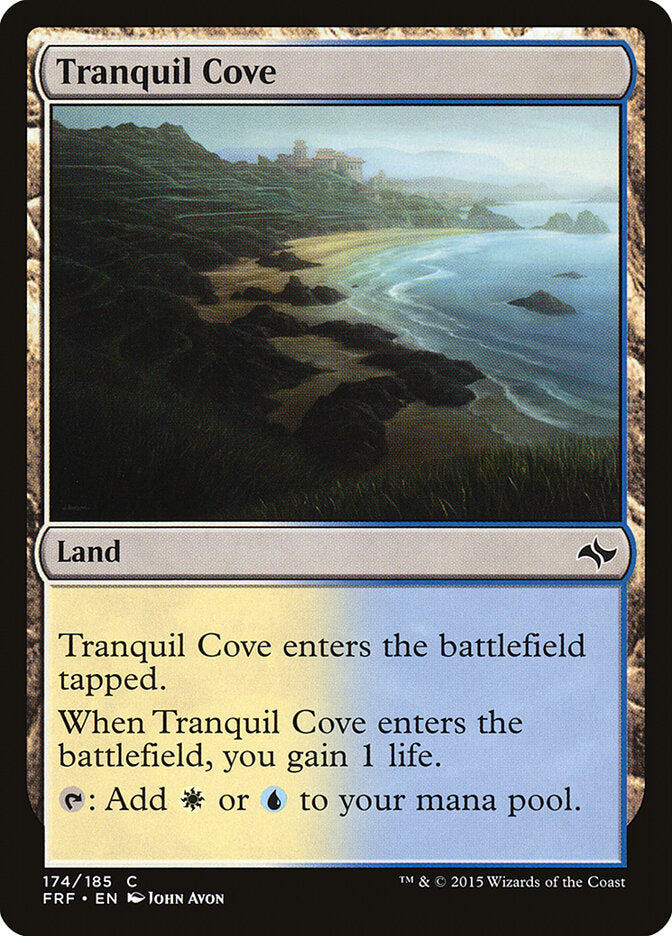 Angra Tranquila / Tranquil Cove - Magic: The Gathering - MoxLand