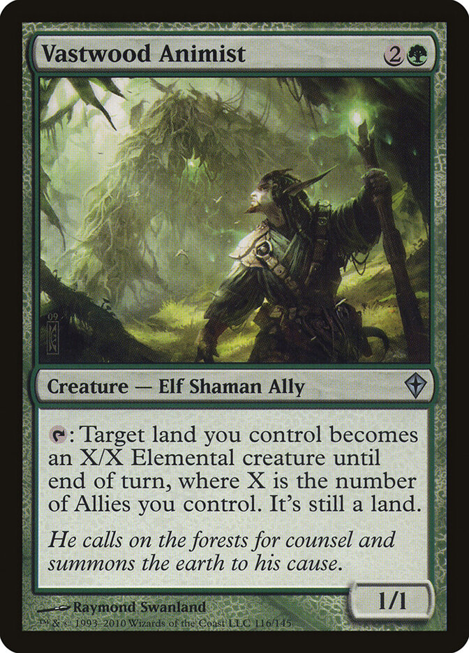 Animista de Matavasta / Vastwood Animist - Magic: The Gathering - MoxLand