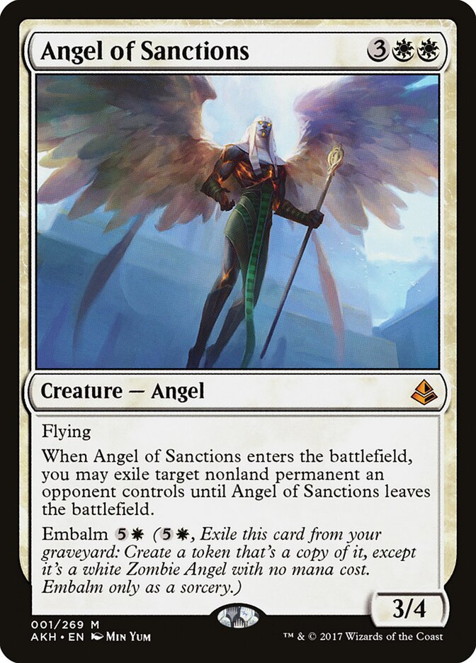 Anjo das Sanções / Angel of Sanctions - Magic: The Gathering - MoxLand