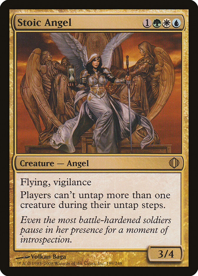 Anjo Estóico / Stoic Angel - Magic: The Gathering - MoxLand