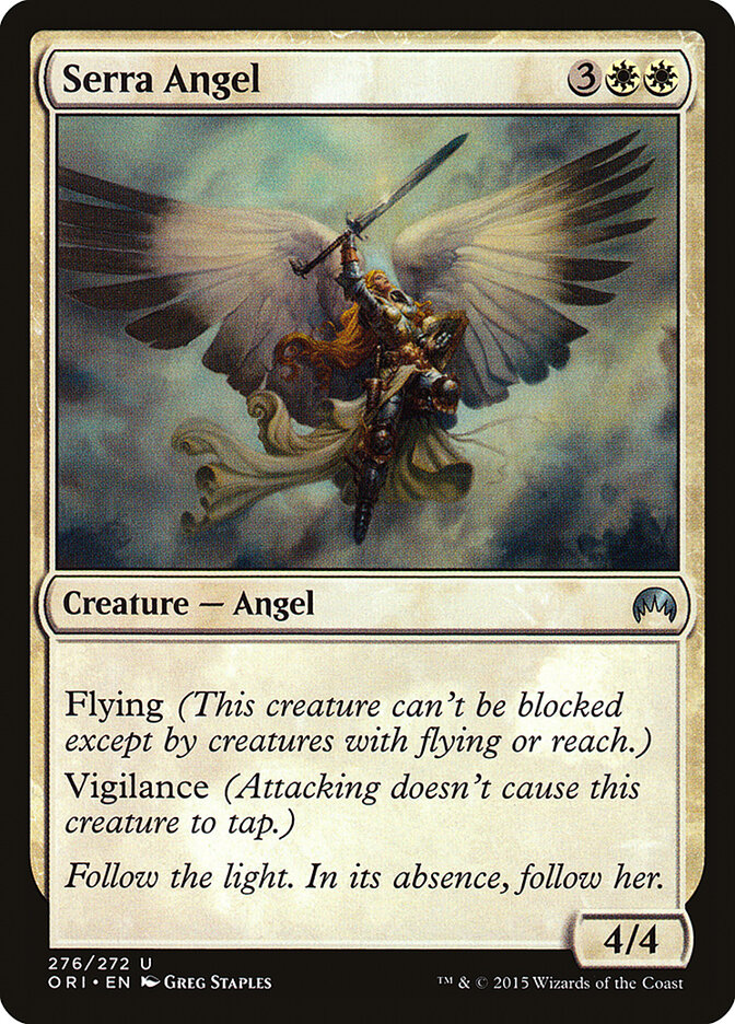 Anjo Serra / Serra Angel - Magic: The Gathering - MoxLand