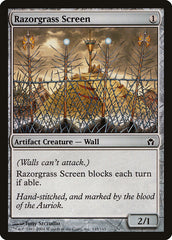 Anteparo de Grama Cortante / Razorgrass Screen - Magic: The Gathering - MoxLand