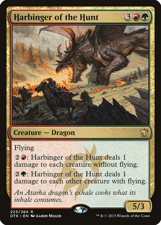 Anunciador da Caçada / Harbinger of the Hunt - Magic: The Gathering - MoxLand