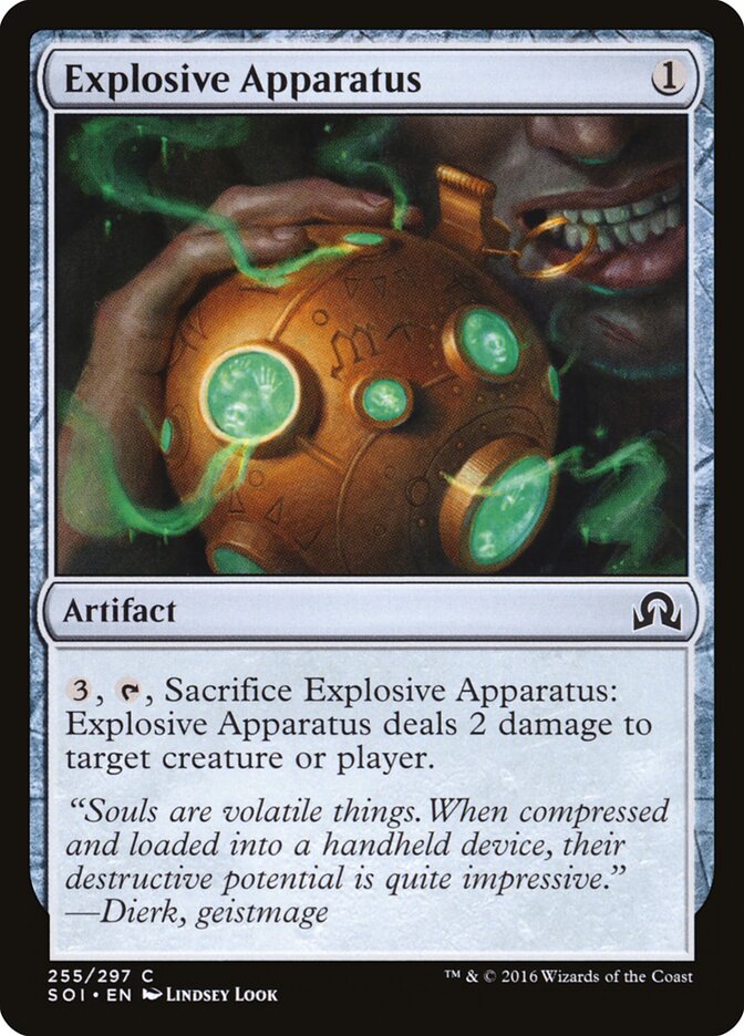 Aparato Explosivo / Explosive Apparatus - Magic: The Gathering - MoxLand