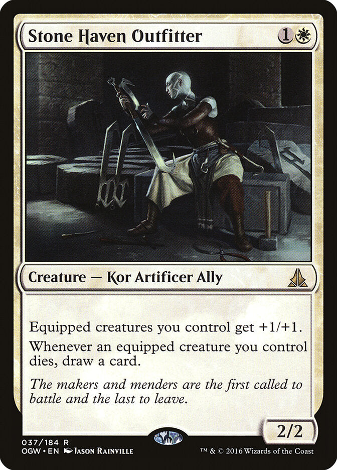 Aparelhadora do Refúgio de Pedra / Stone Haven Outfitter - Magic: The Gathering - MoxLand