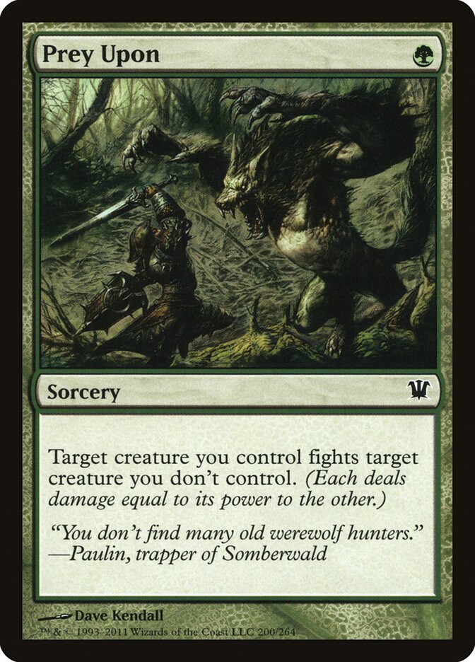 Apresar / Prey Upon - Magic: The Gathering - MoxLand