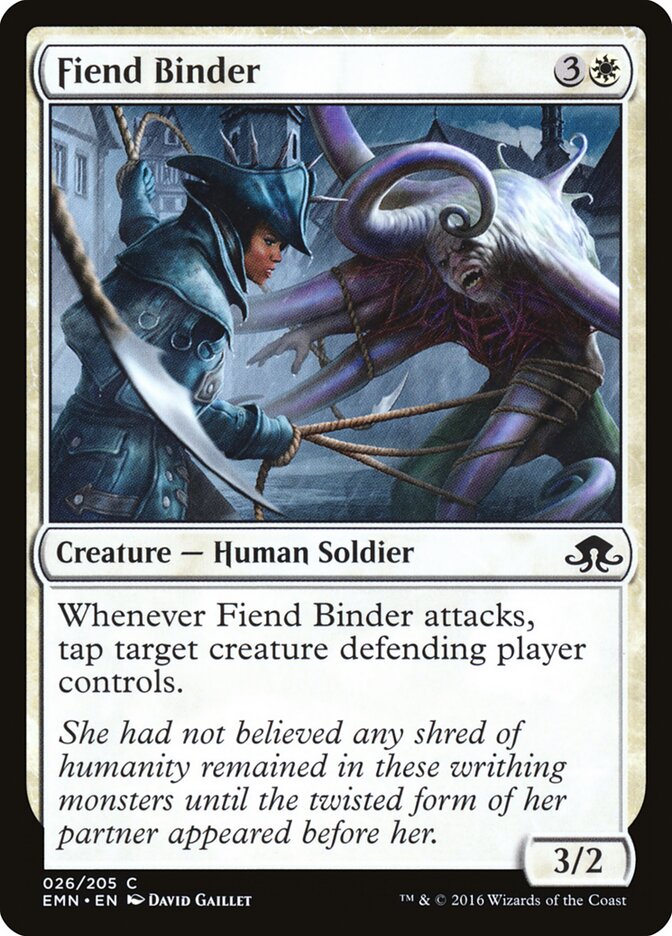 Aprisionadora de Demônios / Fiend Binder - Magic: The Gathering - MoxLand