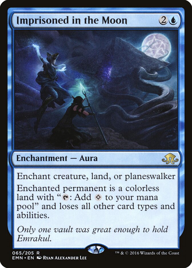 Aprisionados na Lua / Imprisoned in the Moon - Magic: The Gathering - MoxLand