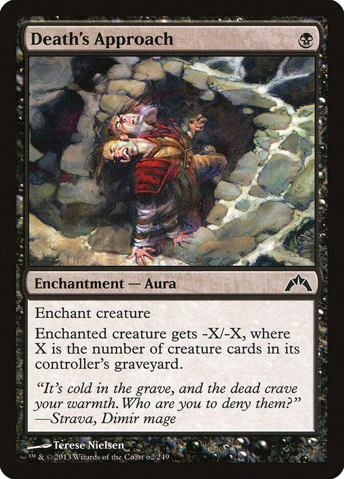 Aproximação da Morte / Death's Approach - Magic: The Gathering - MoxLand