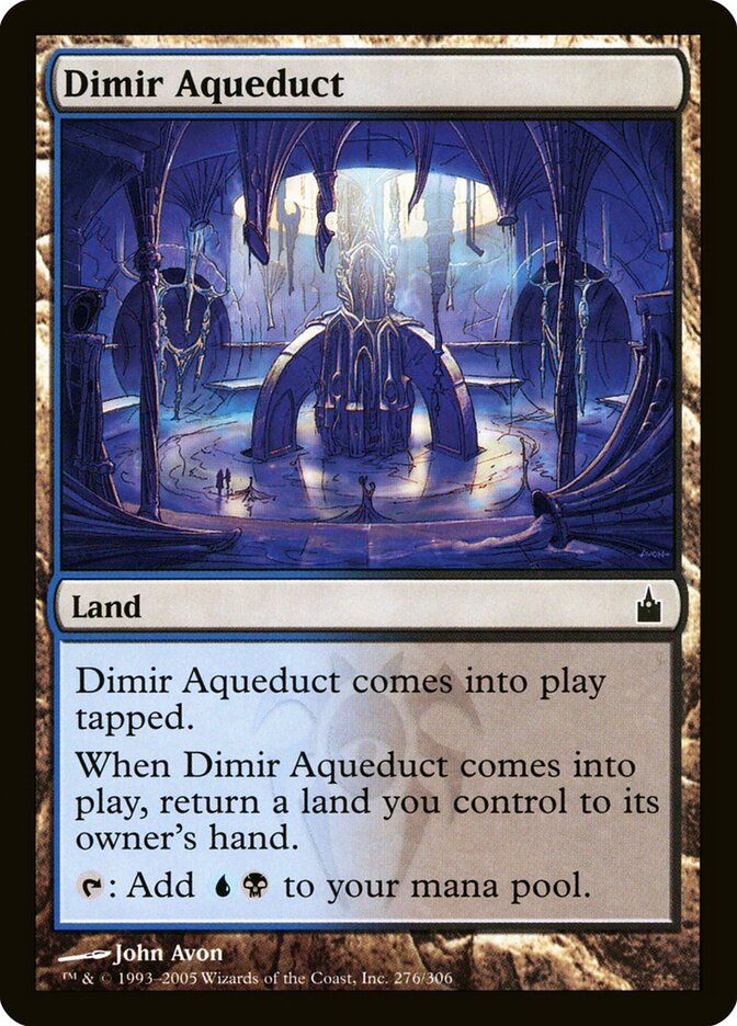 Aqueduto Dimir / Dimir Aqueduct - Magic: The Gathering - MoxLand