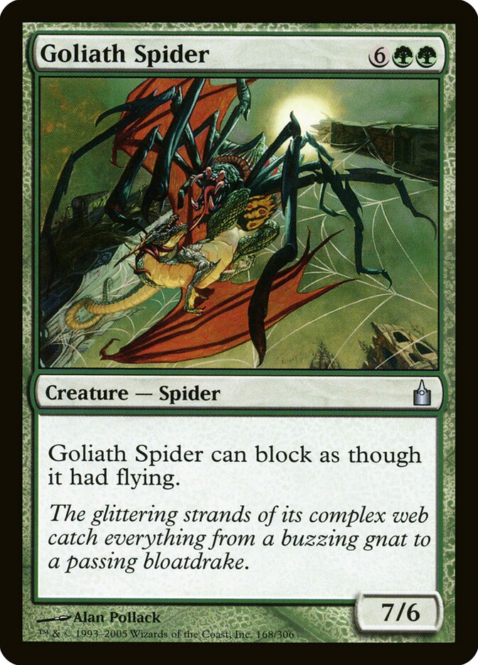 Aranha Descomunal / Goliath Spider - Magic: The Gathering - MoxLand