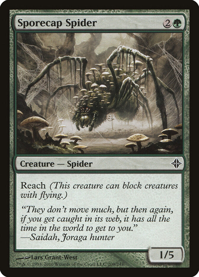 Aranha Fungosa / Sporecap Spider - Magic: The Gathering - MoxLand