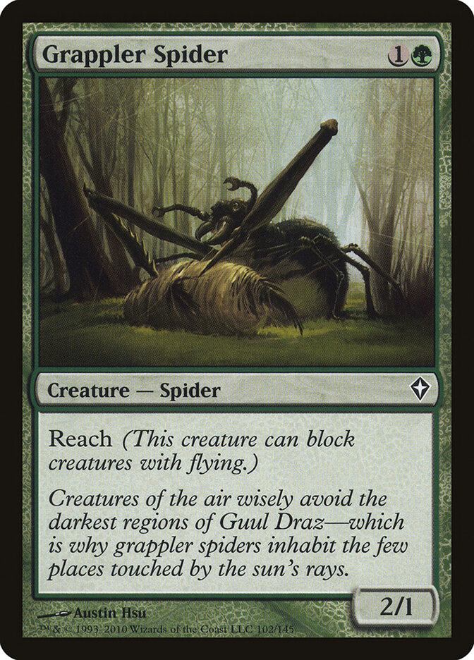 Aranha Imobilizadora / Grappler Spider - Magic: The Gathering - MoxLand