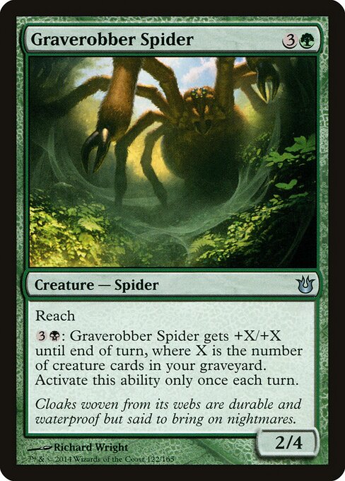 Aranha Rouba-túmulo / Graverobber Spider - Magic: The Gathering - MoxLand