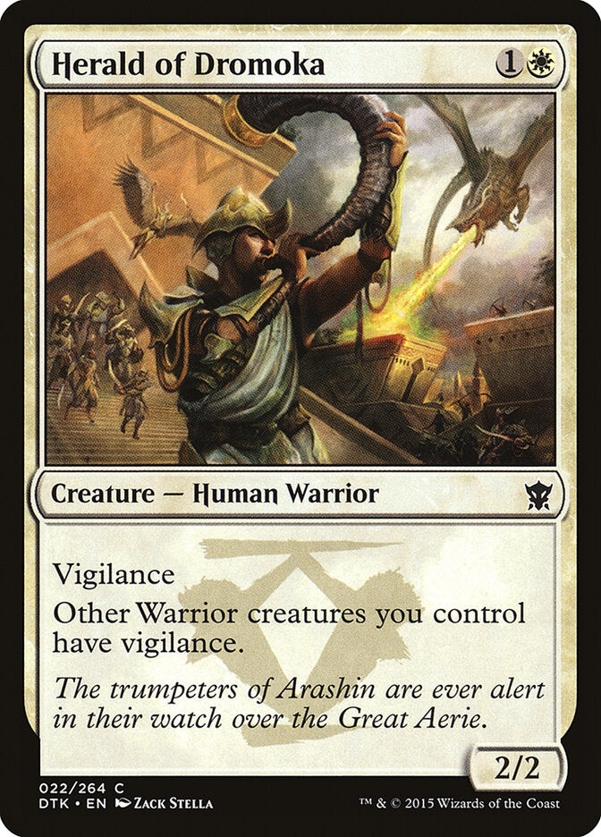 Arauto de Dromoka / Herald of Dromoka - Magic: The Gathering - MoxLand