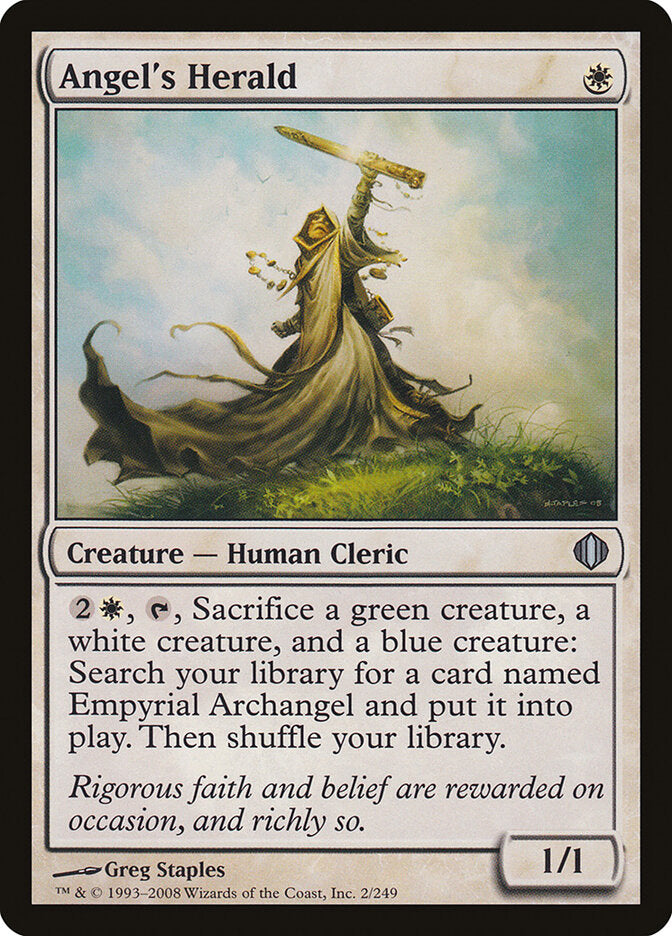 Arauto do Anjo / Angel's Herald - Magic: The Gathering - MoxLand