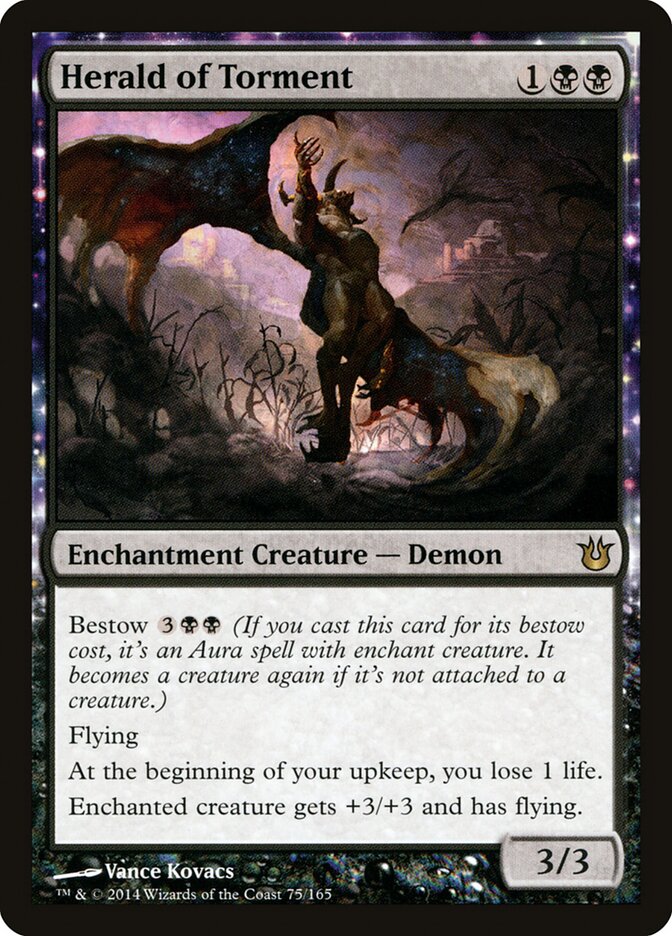 Arauto do Tormento / Herald of Torment - Magic: The Gathering - MoxLand