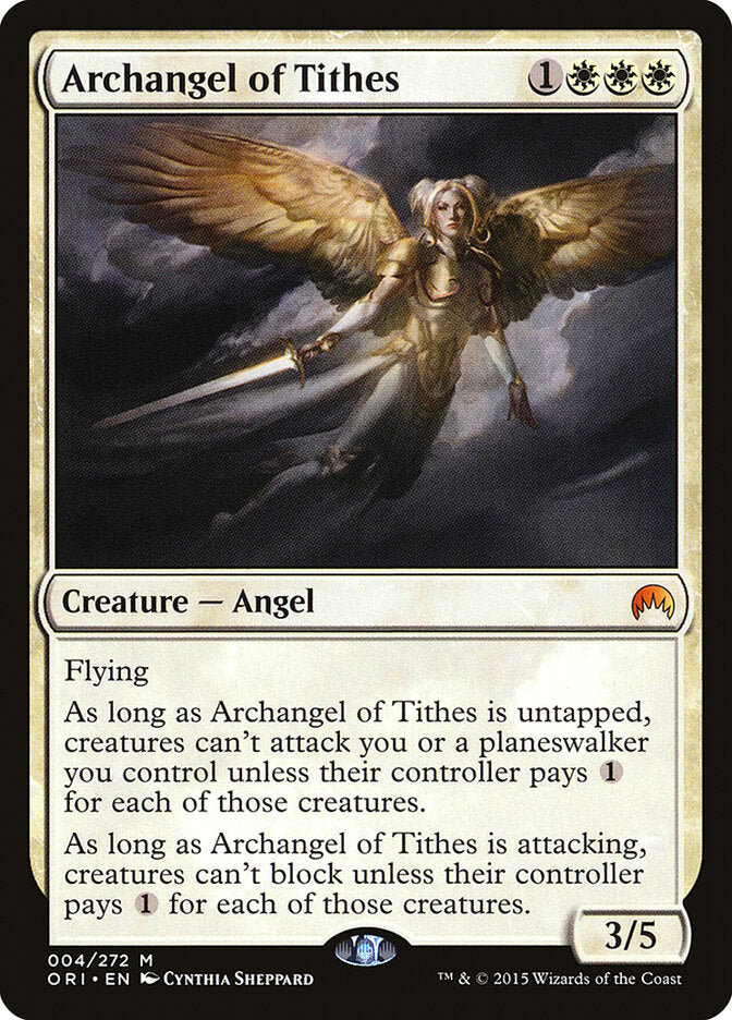 Arcanjo dos Dízimos / Archangel of Tithes - Magic: The Gathering - MoxLand
