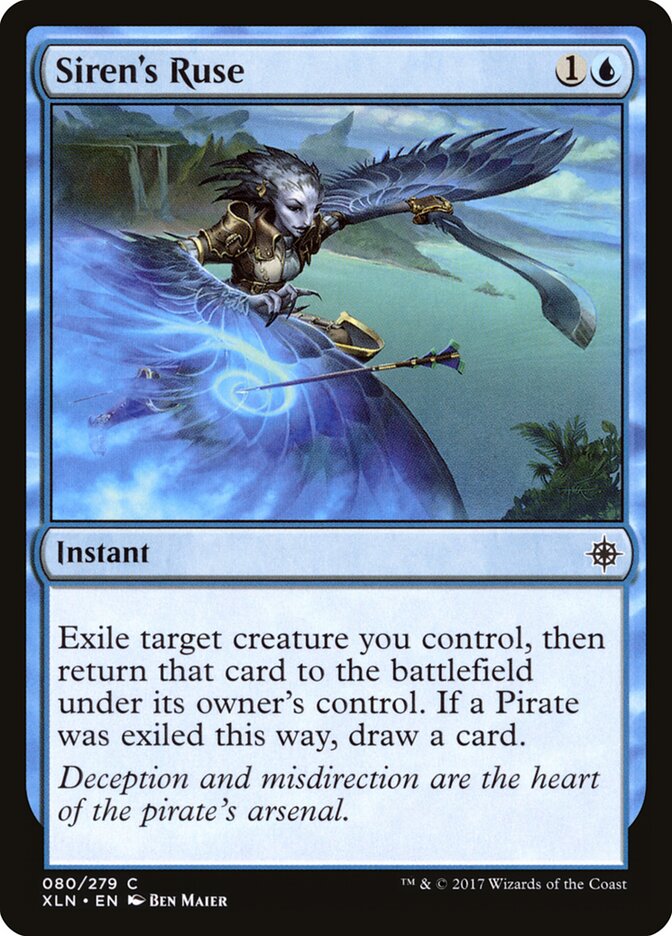 Ardil da Sirena / Siren's Ruse - Magic: The Gathering - MoxLand