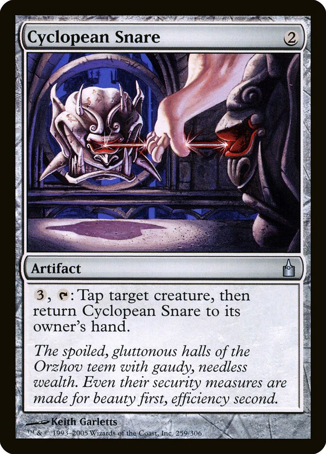 Armadilha Ciclópica / Cyclopean Snare - Magic: The Gathering - MoxLand