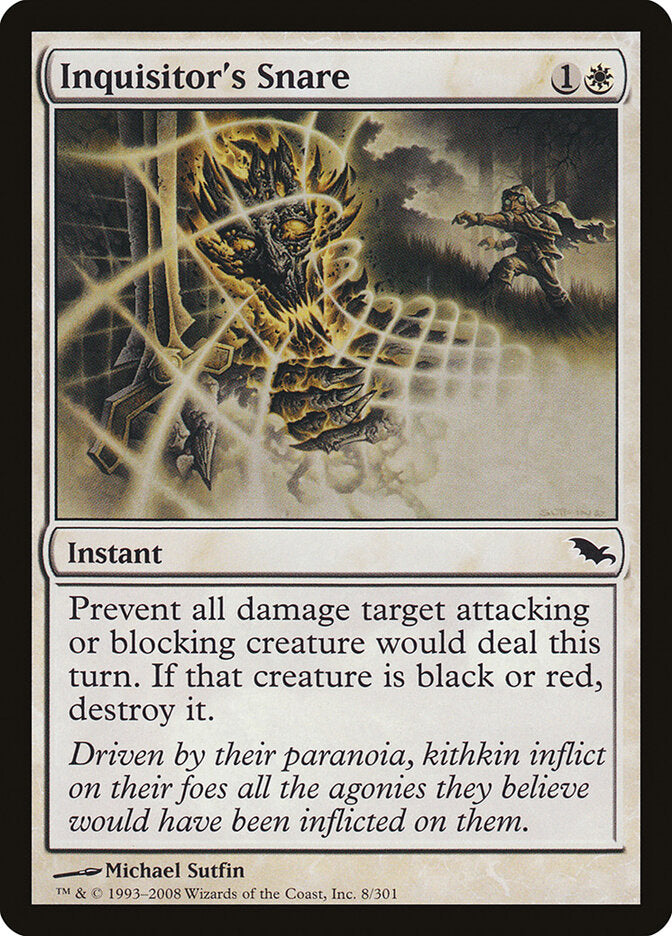 Armadilha do Inquisidor / Inquisitor's Snare - Magic: The Gathering - MoxLand