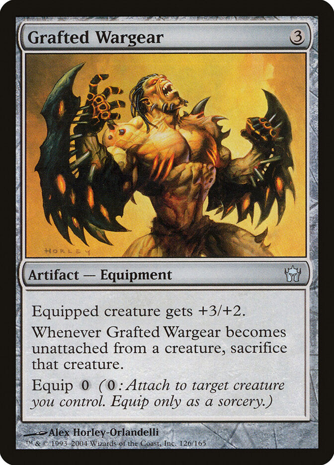 Armadura de Guerra Enxertada / Grafted Wargear - Magic: The Gathering - MoxLand