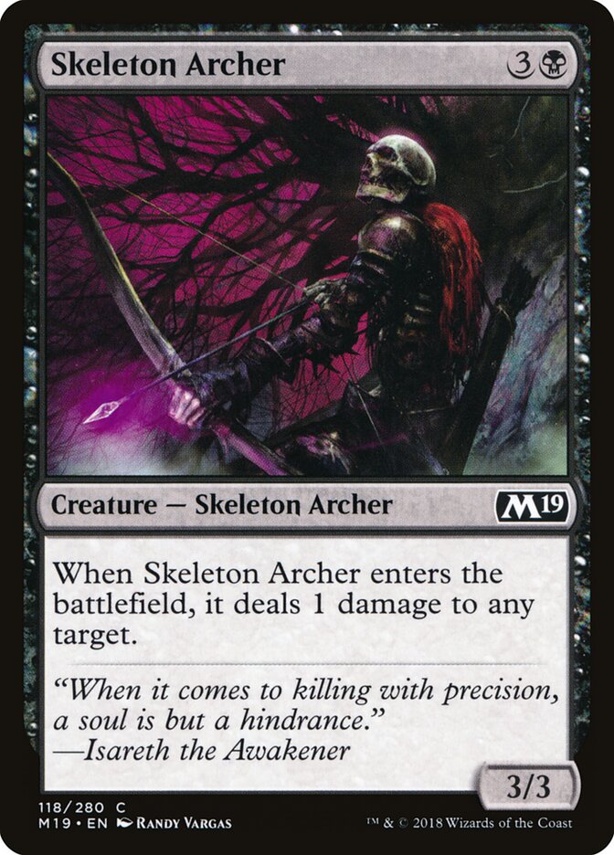 Arqueiro Esquelético / Skeleton Ar