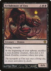 Arquidemônio de Unx / Archdemon of Unx - Magic: The Gathering - MoxLand