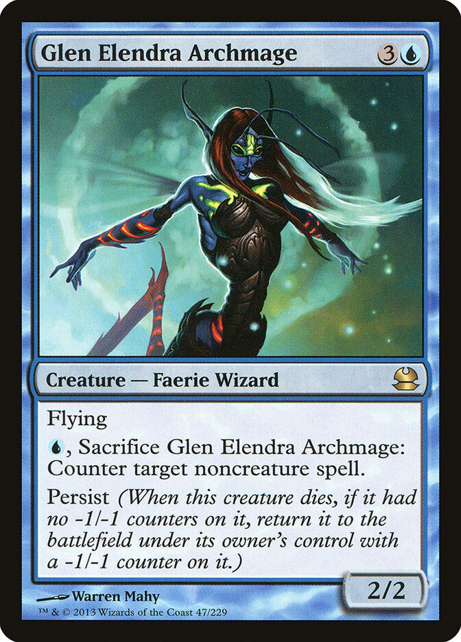 Arquimaga de Glen Elendra / Glen Elendra Archmage - Magic: The Gathering - MoxLand
