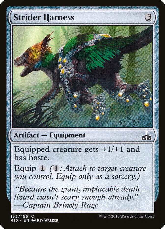 Arreio de Andarilho / Strider Harness - Magic: The Gathering - MoxLand